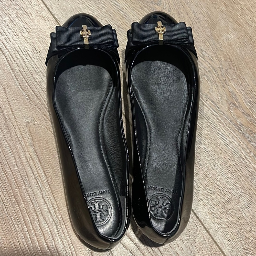 Tory Burch Patent Leather Ballet Flats